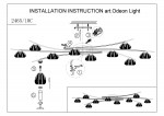 Люстра Odeon light 2465/10C KINSTON