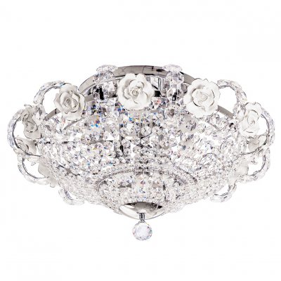 Люстра с хрусталем Экономсвет 24724/9CR WT