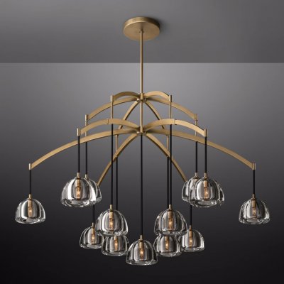 Подвесная люстра Future D152 Brass ImperiumLoft 248418-22