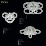 Люстра с пультом Eletto EL330C130.1 Olimpia