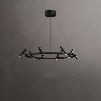 Кольцевые люстры и светильники LEEDS RING L8 ImperiumLoft 248479-01