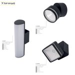 Уличный настенный светильник Citilux CLU0002