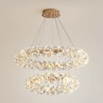 Кольцевые люстры и светильники ORESTES D60+80 ImperiumLoft 248505-01