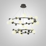 Кольцевые люстры и светильники DONALD D100+120 ImperiumLoft 248516-01