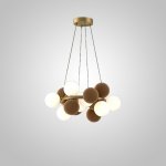 Кольцевые люстры и светильники LATTE D60 Coffee ImperiumLoft 248568-01