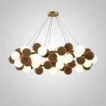 Кольцевые люстры и светильники LATTE D120 Coffee ImperiumLoft 248571-01