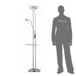 Торшер со столиком Odeon light 2486/F AXTON