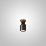 Подвесной светильник PIET WOOD Black ImperiumLoft 248622-01
