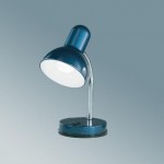 Настольная лампа синяя Globo 2486 Basic