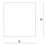 Светильник потолочный Divinare 1463/03 PL-1 белый TUBO