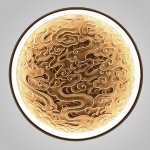 Настенный светодиодный светильник RODA WALL D50 Light Brown ImperiumLoft 249141-26