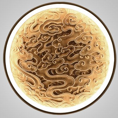 Настенный светодиодный светильник RODA WALL D60 Light Brown ImperiumLoft 249142-26