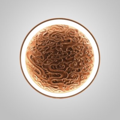 Настенный светодиодный светильник RODA WALL D40 Dark Brown ImperiumLoft 249144-26