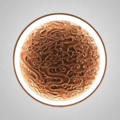 Настенный светодиодный светильник RODA WALL D50 Dark Brown ImperiumLoft 249145-26