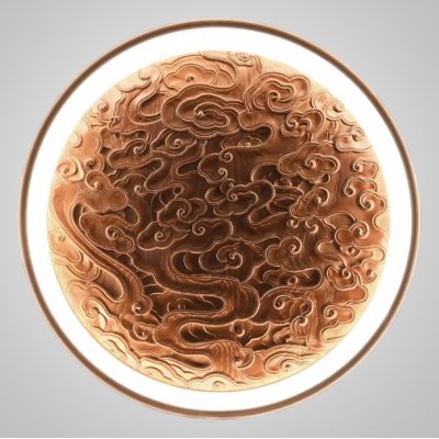 Настенный светодиодный светильник RODA WALL D80 Dark Brown ImperiumLoft 249147-26