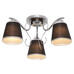 Потолочный светильник Экономсвет 2495YX/3CR BK