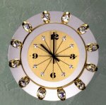 Часы хрустальные Preciosa 25 7016 000 13 70 03 35