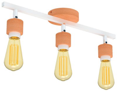 Спот "Франк" 3xE27x60Вт белый 250-711-23S