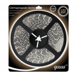 Лента LED 5050/30-SMD 7.2W 12V DC теплый белый IP66 (блистер 5м) (311000107)