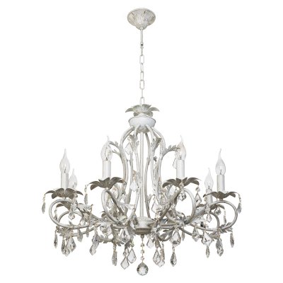 Люстра классическая с хрусталем Экономсвет 2510/8WG