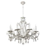 Люстра классическая с хрусталем Экономсвет 2510/8WG