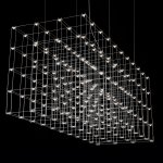 Люстра Quasar Cosmos Square LED pendant light 80/80/200 ImperiumLoft 252290-22