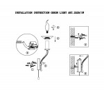 Светильник настенный бра Odeon light 2529/1W RIVA