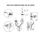 Светильник настенный бра Odeon light 2529/2W RIVA