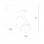 Светильник потолочный Arte lamp A1730PL-1BK SOFFITTO