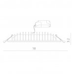 Светильник потолочный Arte lamp A7247PL-2WH CANOPO