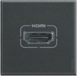 Legrand Bticino Axolute HS4284 Антрацит HDMI разъем