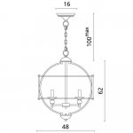 Светильник подвесной Divinare 3004/02 SP-3 CAMPO