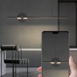 Реечный, рядный светильник ZVI L100 Black
