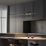 Реечный, рядный светильник ZVI L100 Black