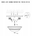 Светильник потолочный Odeon light 2573/2A MARLI