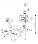Светильник настенный бра Odeon light 2575/1W HUMBER