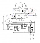 Потолочный светильник Odeon light 2575/4C HUMBER