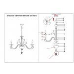 Люстра Odeon light 3949/10 FAVOLA