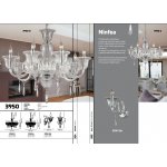 Светильник настенный бра Odeon light 3950/1W NINFEA