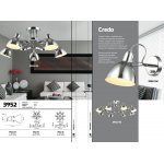 Люстра потолочная Odeon light 3952/8C CREDO