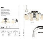 Светильник настенный бра Odeon light 3954/1W ADDA