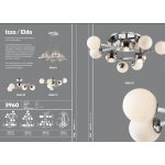 Люстра потолочная Odeon light 3960/7C IZZO