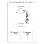 Светильник подвесной Odeon light 3995/18L MONA