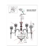 Люстра Odeon light 4002/12 CORSA