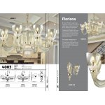 Светильник настенный бра Odeon light 4003/1W FLORIANA