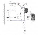 Бра c выключателем Odeon light 2579/2W HAFNA