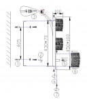 Светильник настенный бра c выключателем Odeon light 2579/3W HAFNA