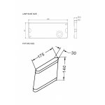 Светильник бра Crystal Lux CLT 024W175 WH (1400/436)