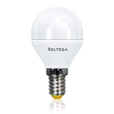 

Лампочка светодиодная VG2-G2E14warm6W-D Voltega, VG2-G2E14warm6W-D