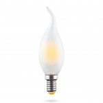 Лампочка светодиодная VG10-CW2E14warm6W-F Voltega